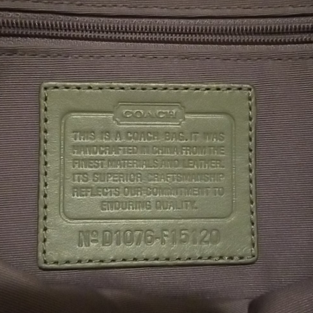 Coach Bag Euc - image 4